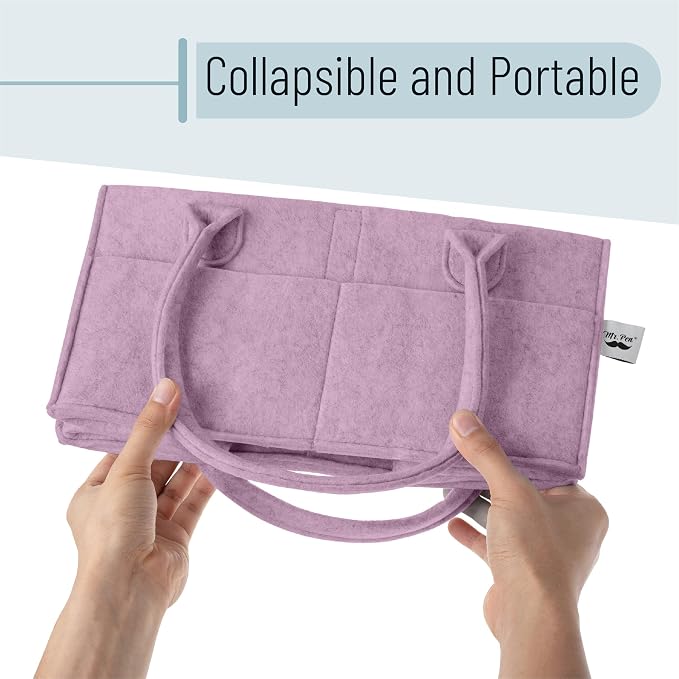 Mr. Pen- Baby Diaper Caddy Organizer, Orchid Mist, Baby Caddy Organizer - Image 6