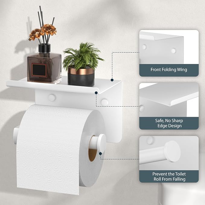 FORIOUS Toilet Paper Holder - Image 3