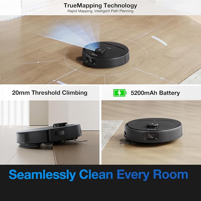 ECOVACS DEEBOT N20e Plus Robot Vacuum and Mop, - Image 6