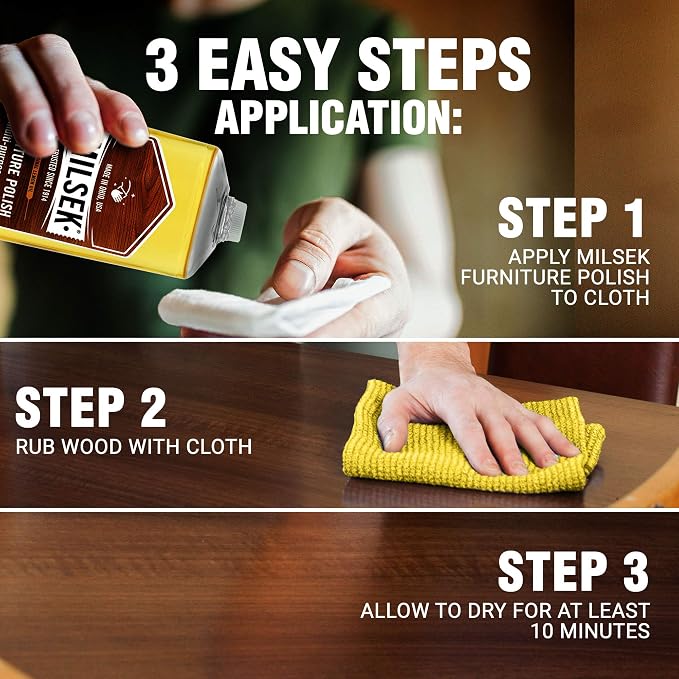 Milsek Furniture Polish and Wood Cleaner - Image 8