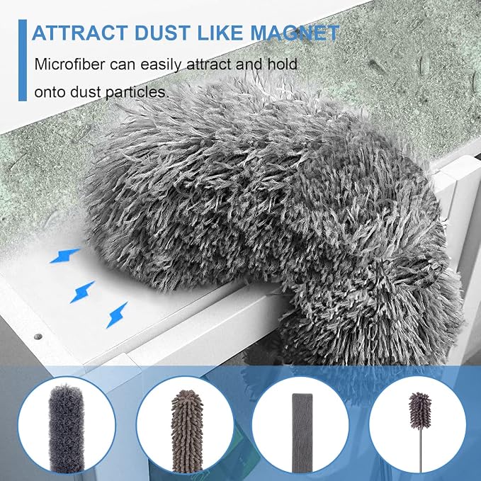 Upgraded Dusters for Cleaning, Ceiling Fan Duster - Image 4