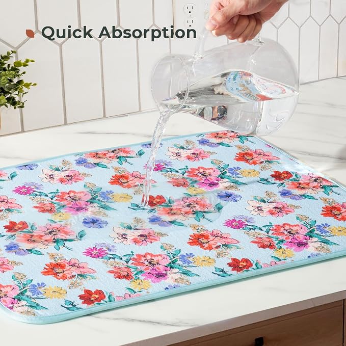 FRESHMINT Printed Dish Drying Mats - Image 4
