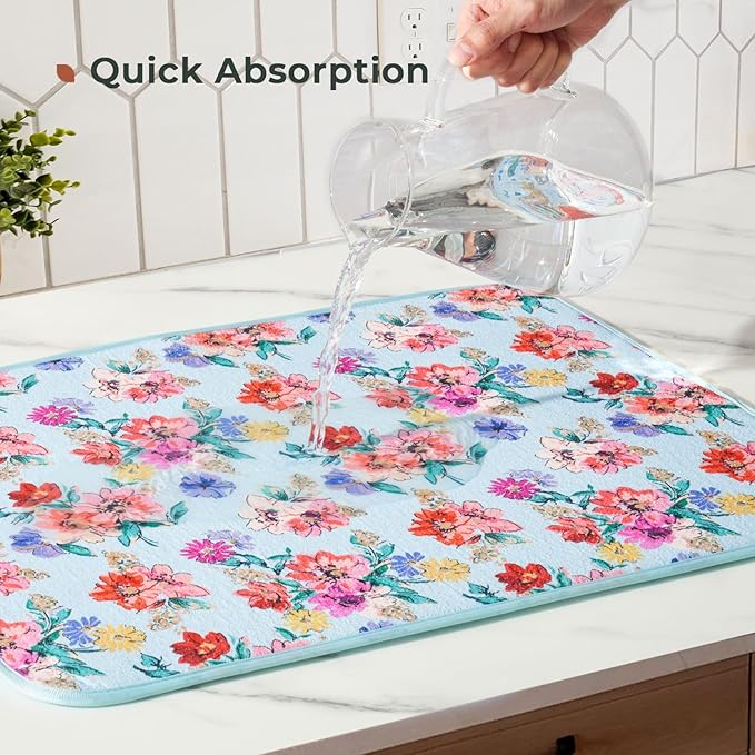 FRESHMINT Printed Dish Drying Mats - Image 4