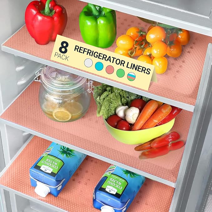 Refrigerator Liners for Shelves by Linda’s Essentials by LindasEssentials