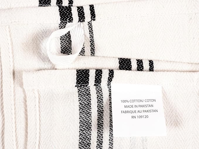 KAF Home Assorted Flat Kitchen Towels |100% Cotton - Image 4