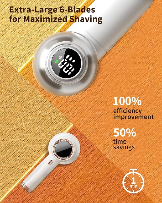 Fabric Shaver,    Rechargeable Lint Remover - Image 2