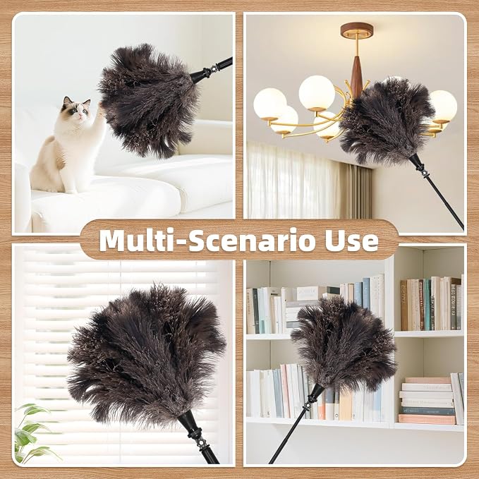 Extendable Ostrich Feather Duster - Image 7
