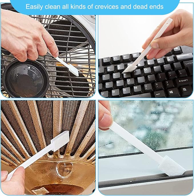 Disposable Crevice Cleaning Brushes, Disposable Toilet Bowl Brushes Crevice - Image 4