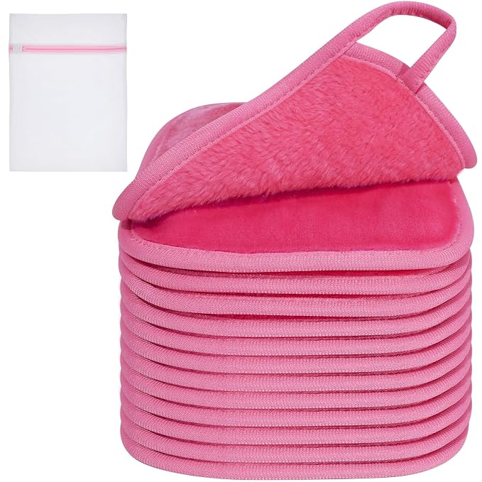 KODAMO Makeup Remover Cloth, Reusable Makeup Remover Pads Washable Travel Bag by KODAMO