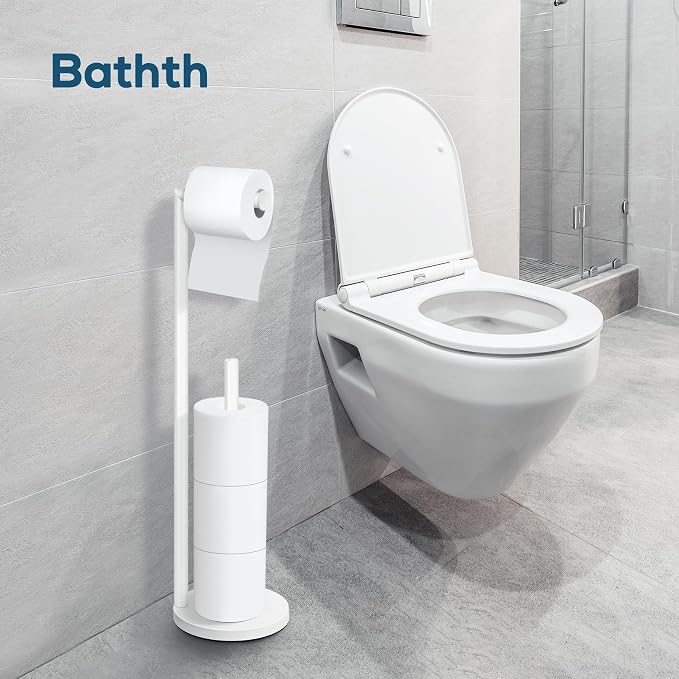 Toilet Paper Holder Stand, Toilet Paper Holder Free Standing, Toilet Paper - Image 5