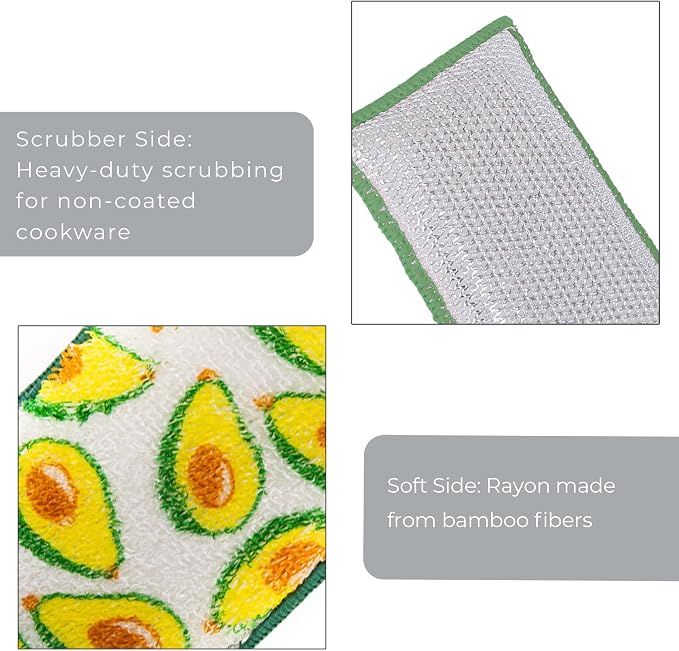 Smart Design Heavy Duty Scrub Sponge - Image 4