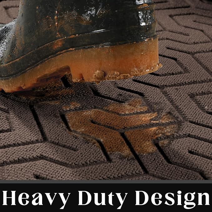 Yimobra Extra Large Door Mat Outside Entrance 60x32, Waterproof Heavy Duty - Image 3