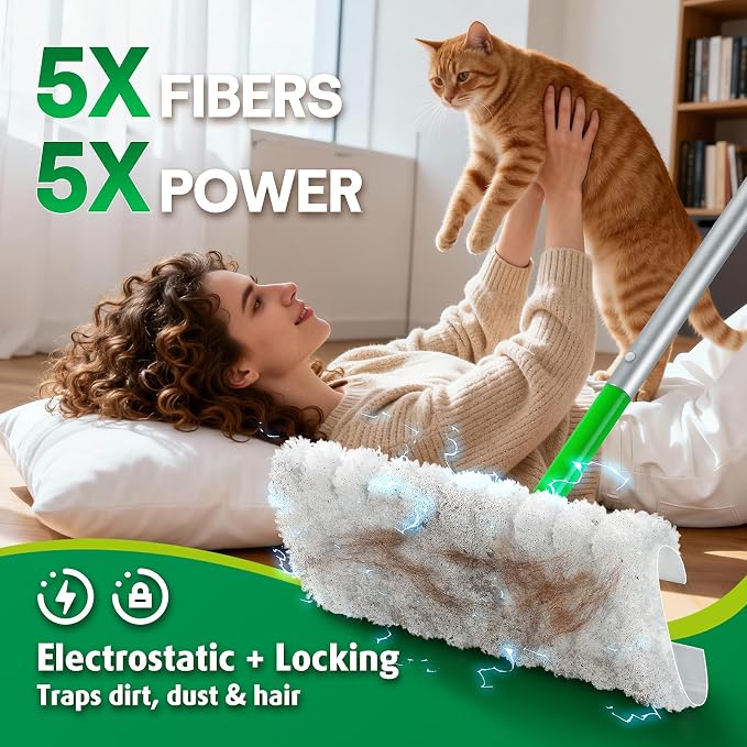 AIR U+ Upgraded Heavy Duty Pet Dry Sweeper Pads - Image 2