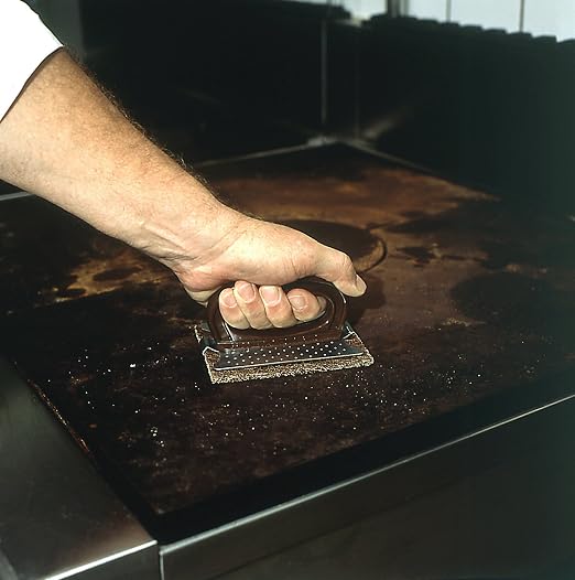 3M Scotch-Brite Heavy Duty Griddle Pad 82, 4.5 in x 5.5 in, 4 Box/Case - Image 3