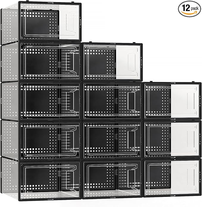 12 Pack X Large Shoe Storage Organizer by SecretSpace