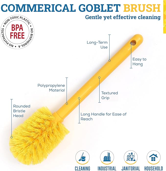 KLEEN HANDLER Goblet Cleaning Brush | Bottle Brush - Image 2