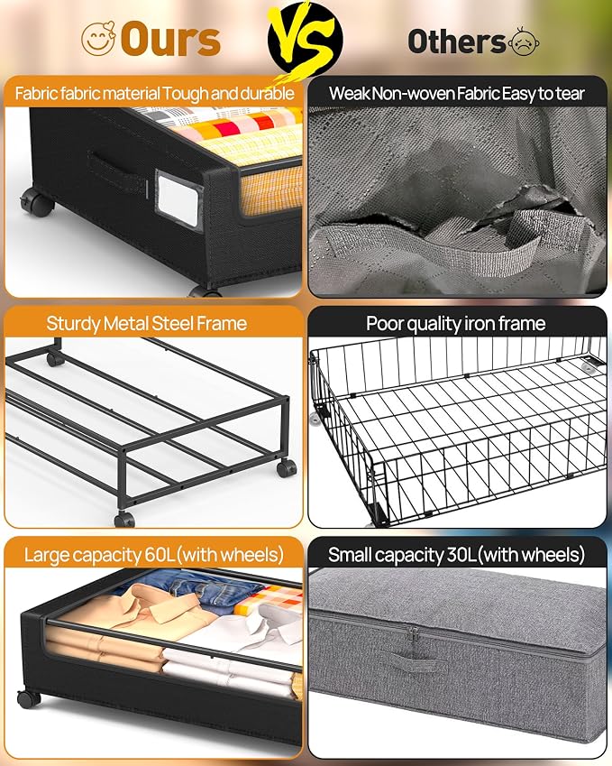 Under Bed Storage, Underbed Storage - Image 7