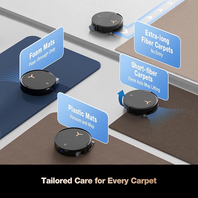 ECOVACS DEEBOT X8 PRO OMNI Robot Vacuum and Mop, OZMO ROLLER Instant - Image 8