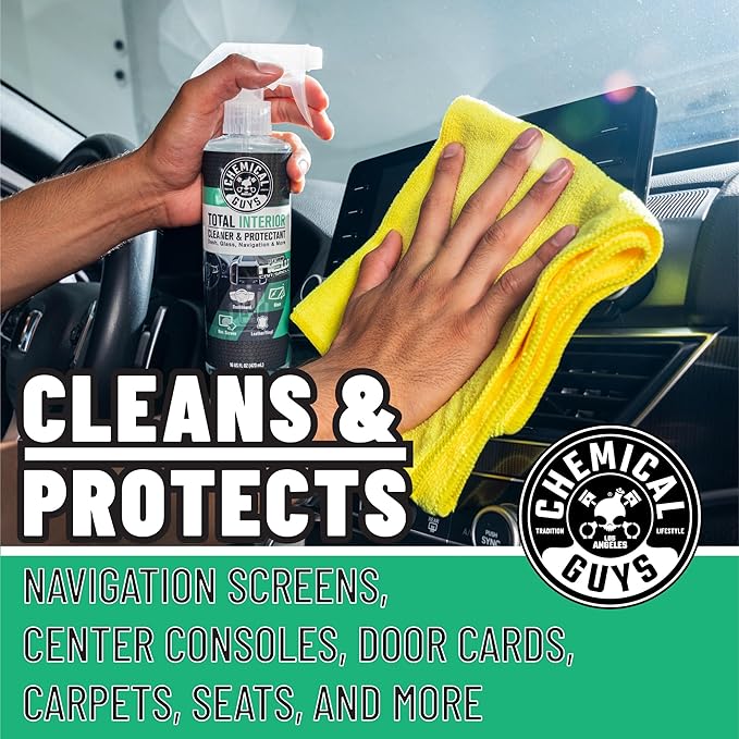 Chemical Guys Total Interior Cleaner and Protectant, New Car Smell 128 fl oz - Image 4