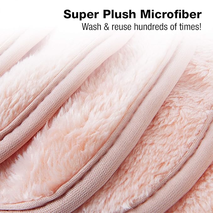 Eurow Reusable Makeup Remover Cloths, Soft Microfiber Face Towels - Image 2