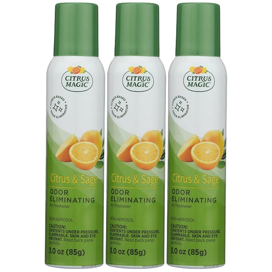 Citrus Magic Odor Eliminating Air Freshener Spray, Citrus and Sage by CitrusMagic