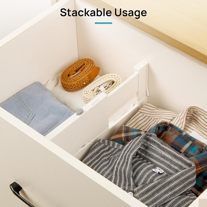 Vtopmart 6 Pack Drawer Dividers - Image 4