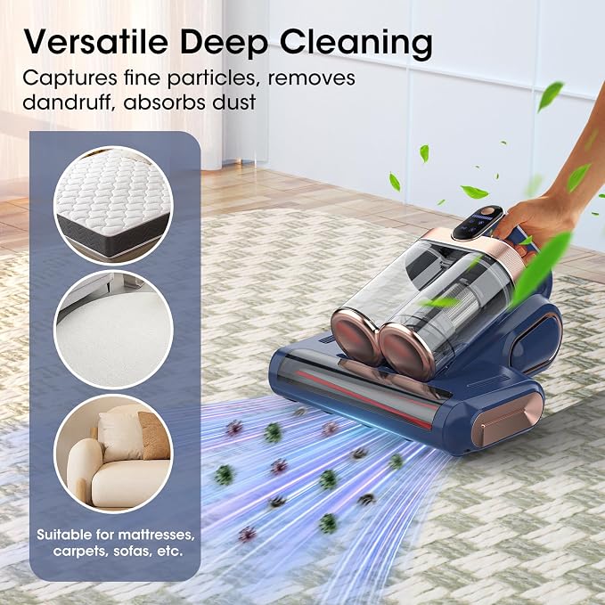 Bed Mattress Vacuum Cleaner Cordless 16Kpa Handheld Vacuum, Vacuum Cleaner - Image 5