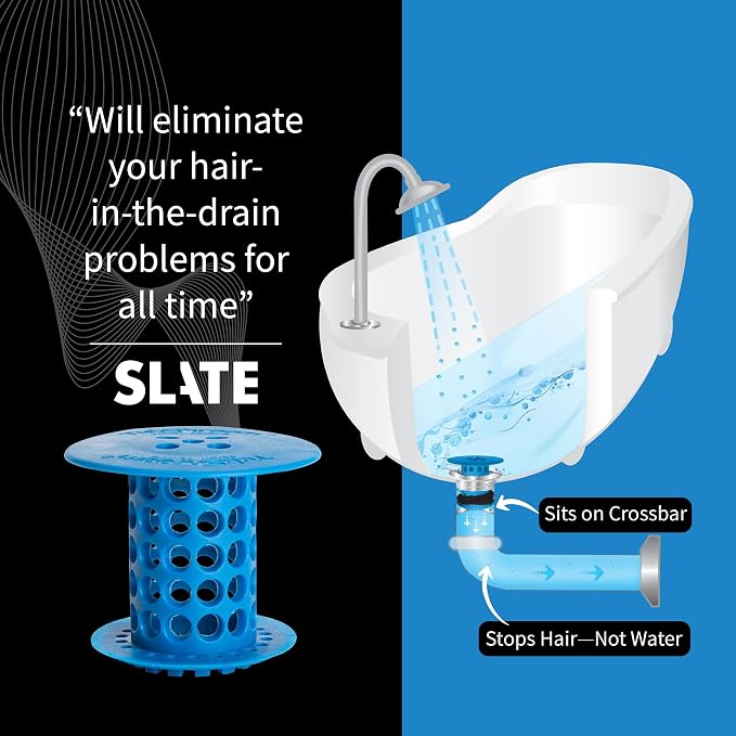 TubShroom Bathtub Drain Hair Catcher – In-Drain Tub Strainer & Clog Prevention - Image 4