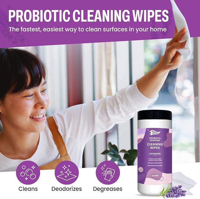 TEEM Probiotic Cleaning Wipes - Image 2