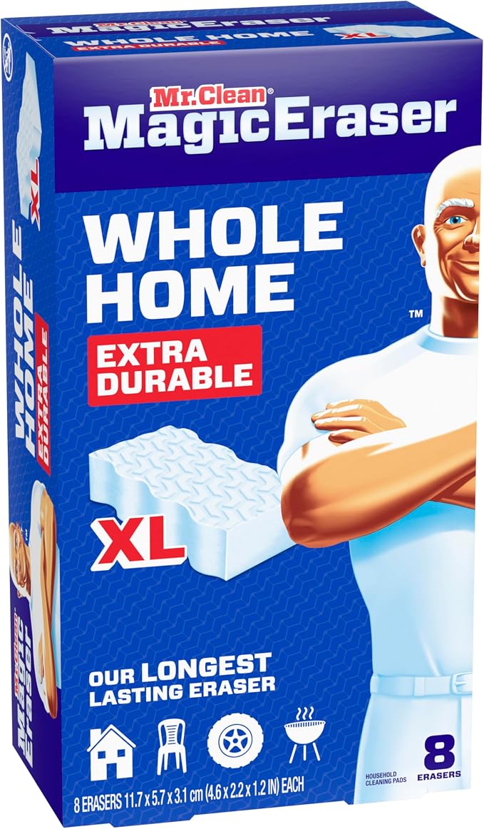 Mr. Clean Magic Eraser Sponge, All Purpose Cleaner, Long Lasting Cleaning - Image 10