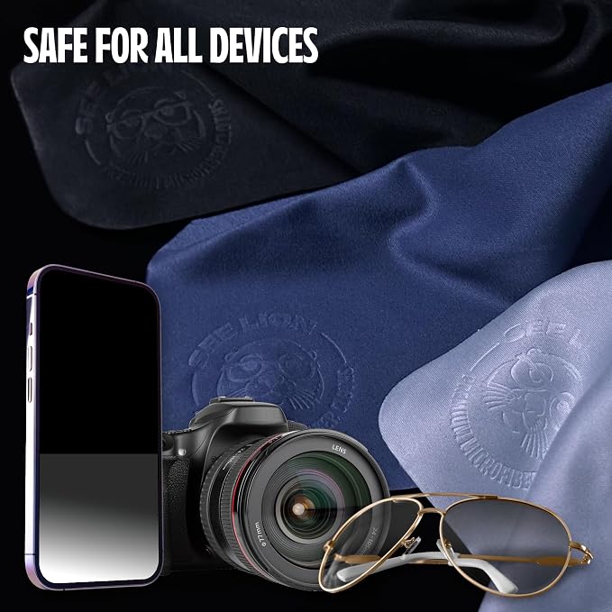 cellhelmet See Lion Swipes | Microfiber Lens Cleaning Cloths – Ultrasoft - Image 5
