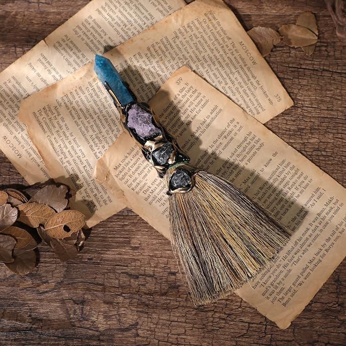 Crystal Witch Altar Broom - Image 2