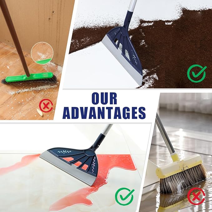 Magic Air Silicone Broom Sweeper, Household Squeegee - Image 2