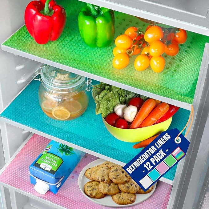 Refrigerator Liners for Shelves by Linda’s Essentials by LindasEssentials
