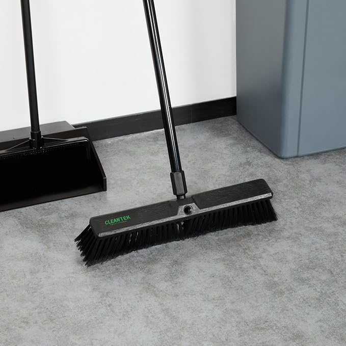 Restaurantware-BROOM HEAD ONLY: Clean Tek Professional 17.13-Inch Push Broom - Image 3
