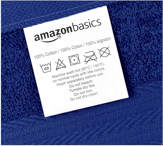 Amazon Basics Cotton Washcloths - Image 4