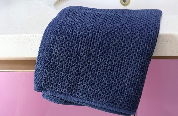Mia's Dream Cotton Face Waffle Weave Tea Towels, Soft Absorbent Bath Guest Gym - Image 7