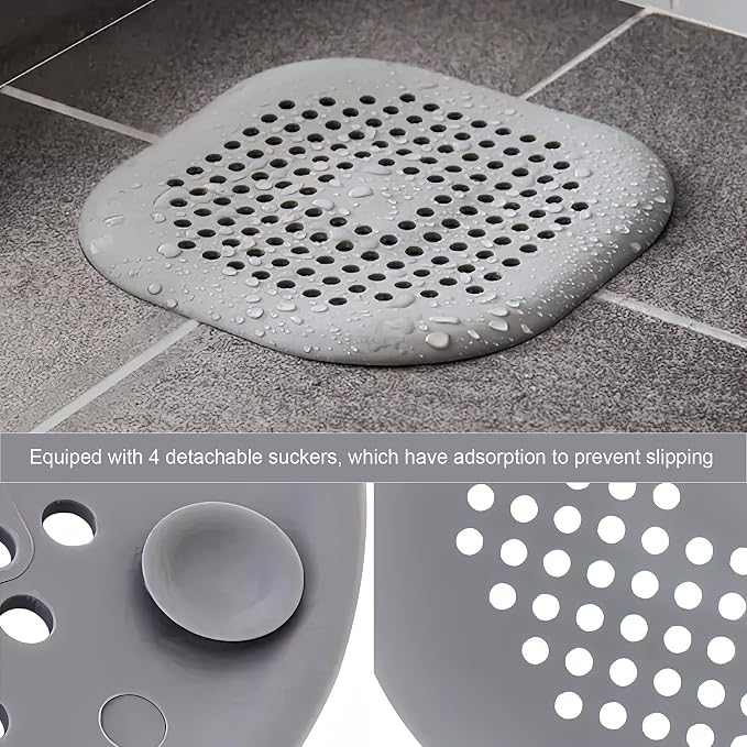 4 Pieces Drain Covers Hair Stopper - Image 6