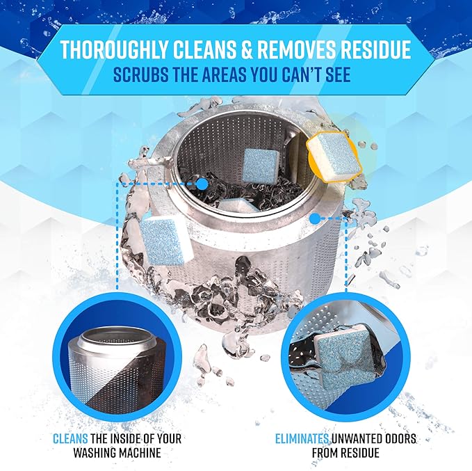 ACTIVE Washing Machine And Dishwasher Cleaning Tablets Bundle - Image 5