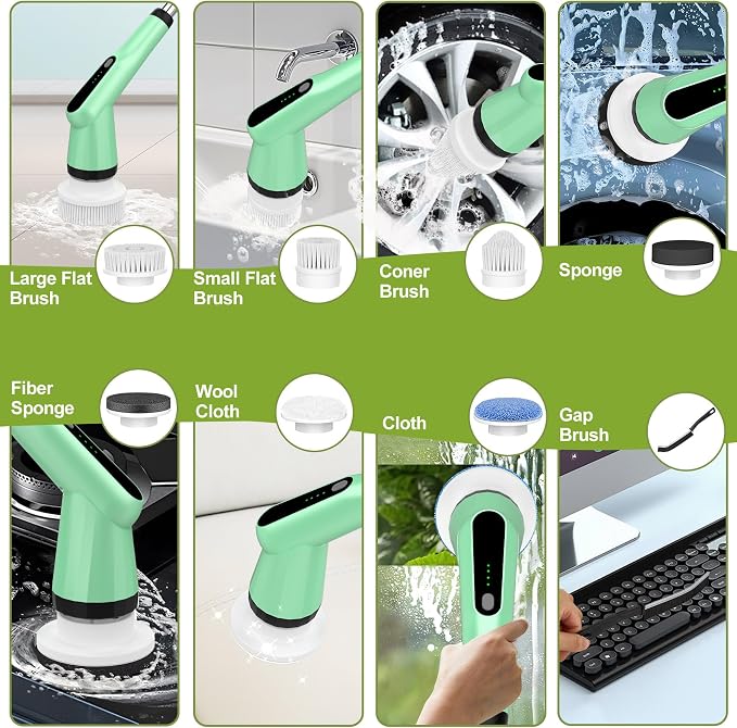 Electric Spin Scrubber, Shower Scrubber - Image 4