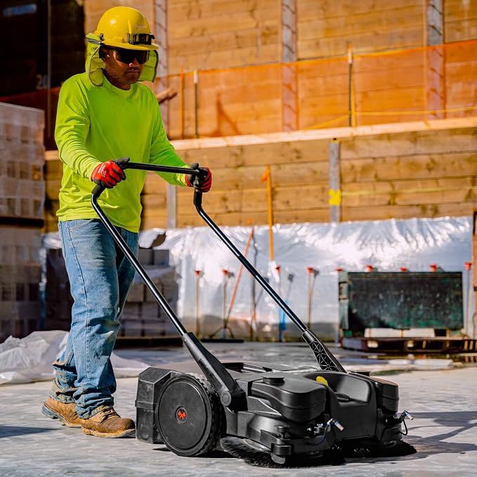 30" Battery Powered Push Sweeper - Image 2
