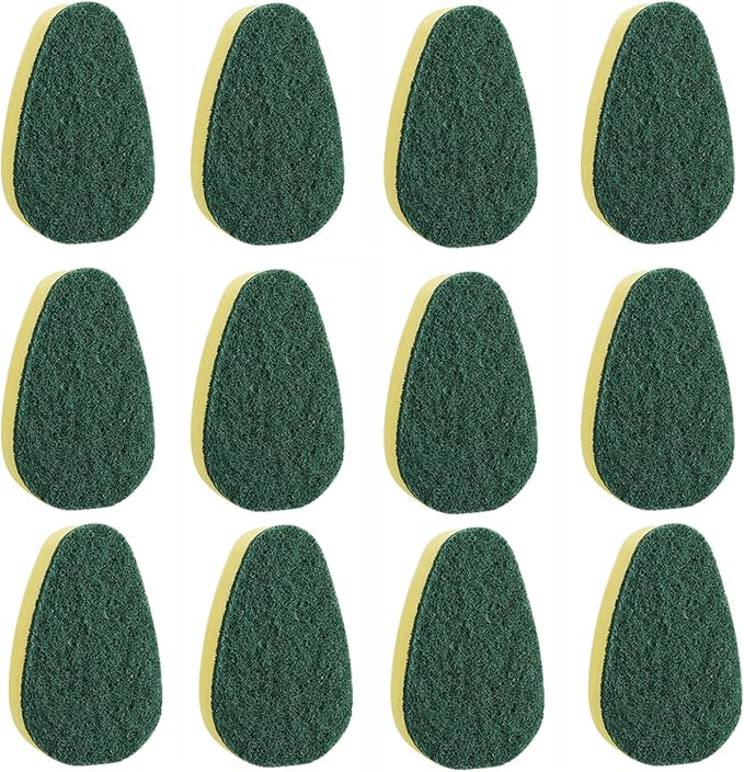 Dish Wand Refill 12Pack, Durable Dish Wand Sponges, Common Dish Wand Refill by DYMOLL