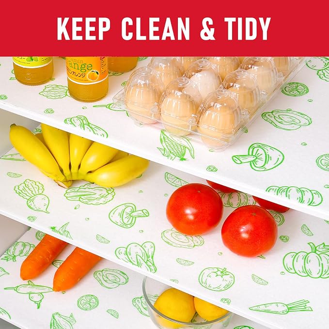 Cooyes 6 Pack Refrigerator Shelf Liners - Image 2