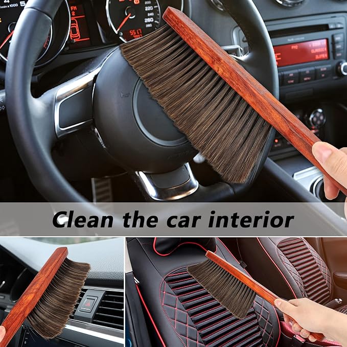Hand Broom Brush Dust Cleaning : Hand Brush, Dusting Brush, Couch Brush - Image 3