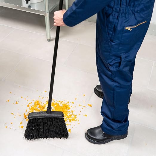 Carlisle FoodService Products CFS Duo-Sweep Plastic Small Debris Broom - Image 7