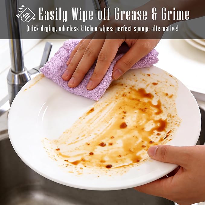 24 Pack Kitchen Dishcloths - Image 4