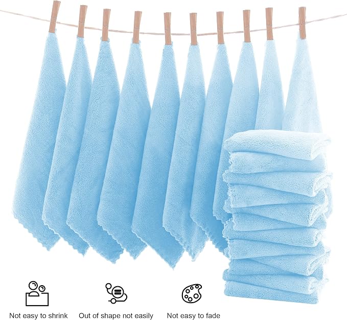 MOONQUEEN Ultra Soft Premium Washcloths Set - Image 3