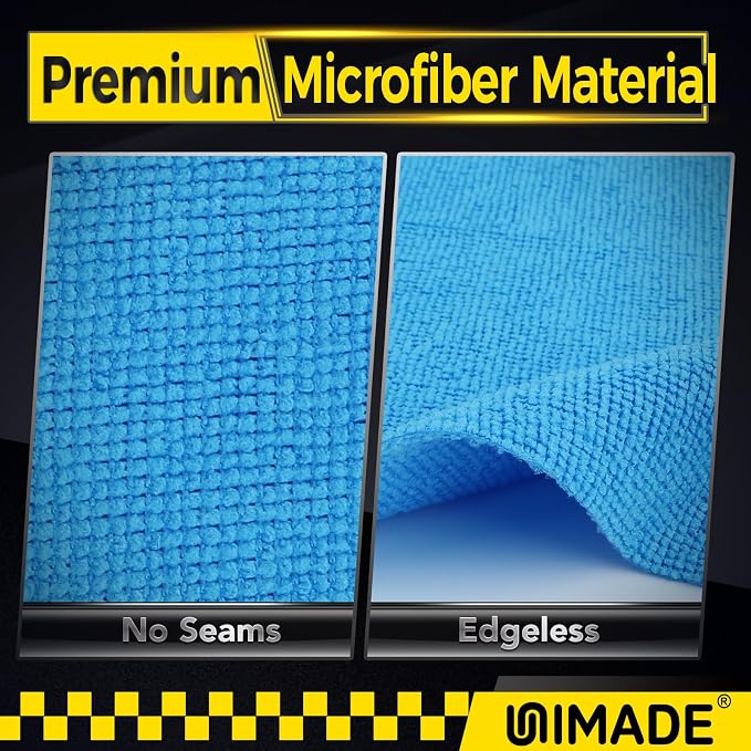 Shop Towels, 100 Pack Commercial Grade Work Rags Microfiber Towels - Image 2