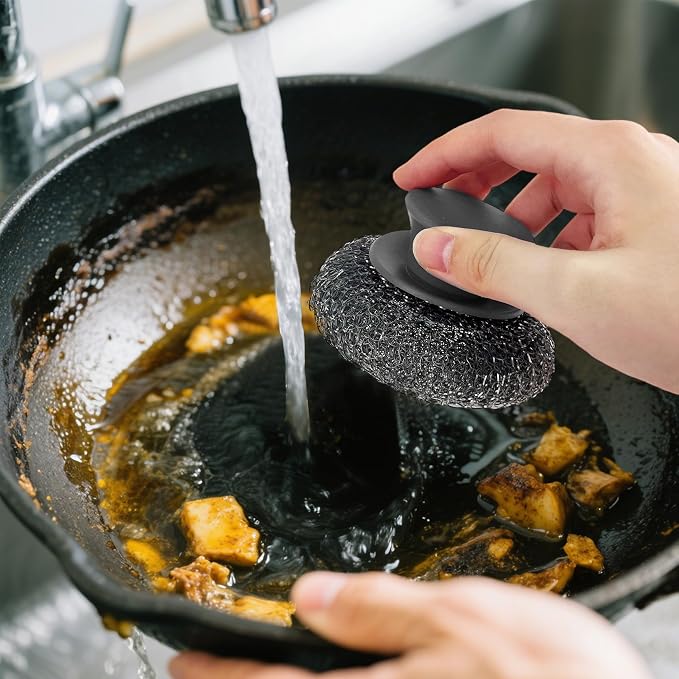 Stainless Steel Wool Scrubber - Image 5