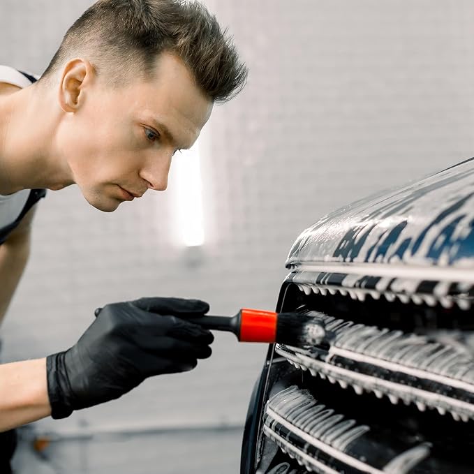 Car Detailing Brush Set, Scratch-Free Soft Bristle Brushes - Image 6